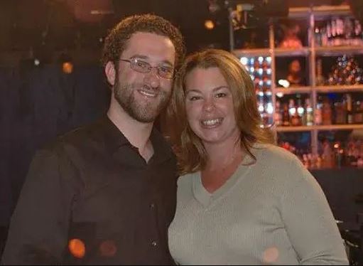 Jennifer Misner with her ex-spouse Dustin Diamond